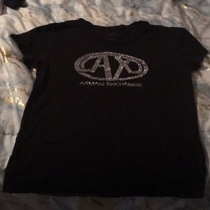 Armani exchange logo tshirt